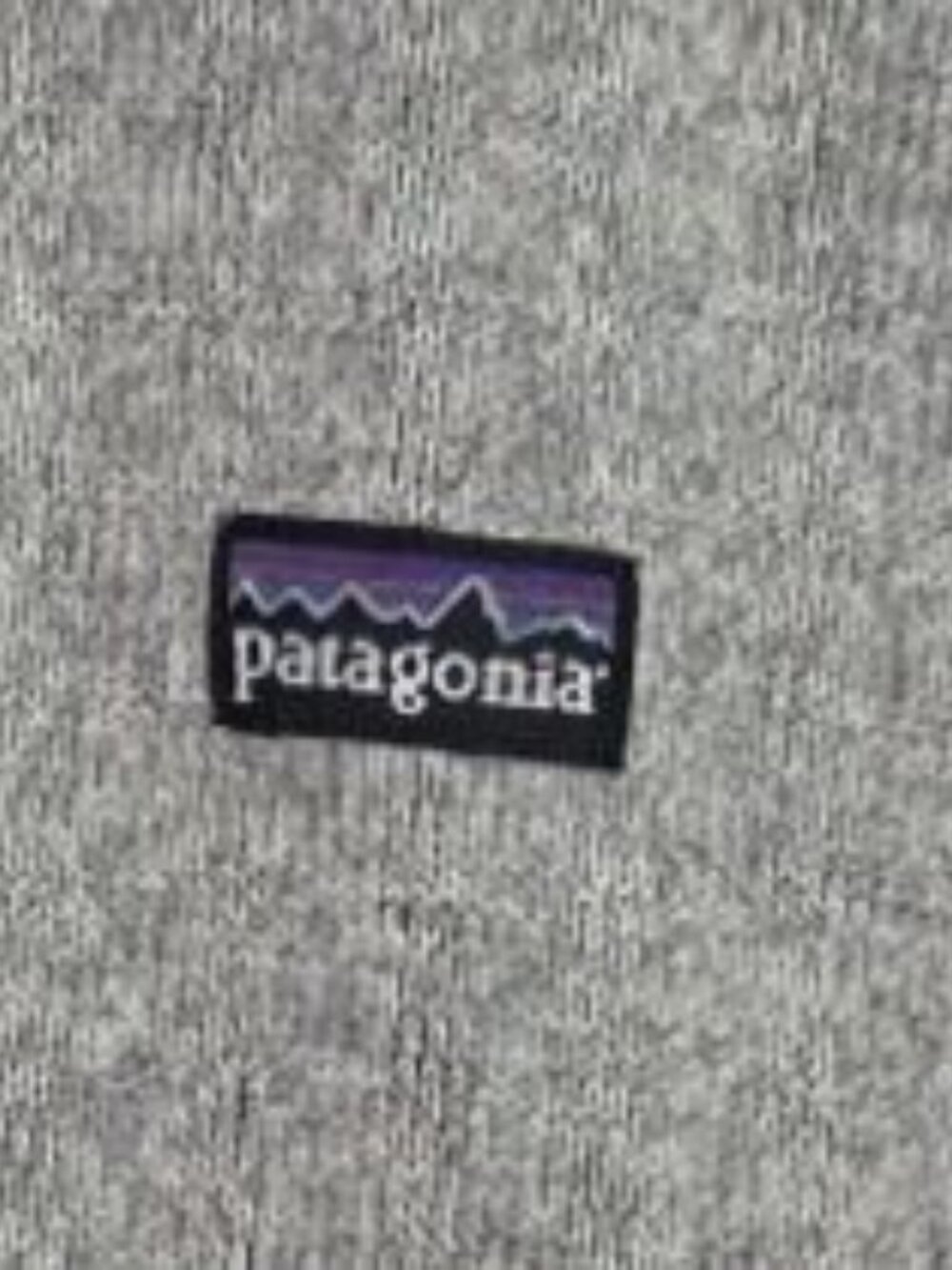 Patagonia Mens Gray Full-Zip Fleece Jacket With Zippered Pockets Large - Picture 3 of 7
